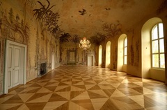 Renovace dřevěné podlahy v zámku v Nebílovech